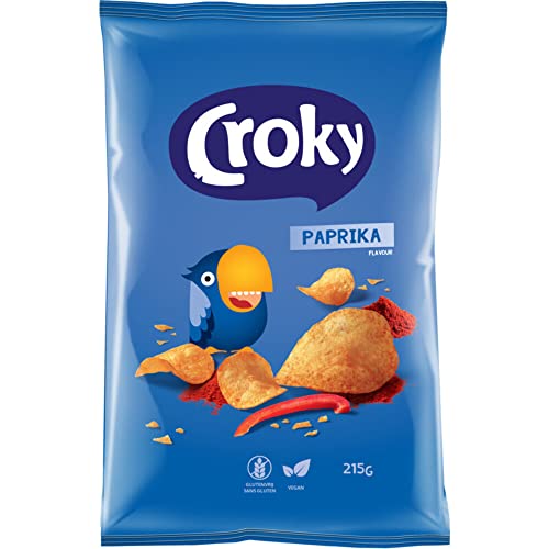 Croky Chips Paprika 215G von Croky