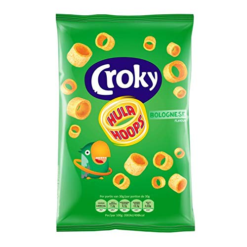 Croky Hula Hoops Bolognese Chips 75G von Croky