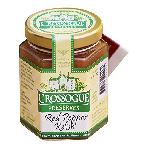 Red Pepper Relish (Relish mit Roten Paprika und Zwiebeln) von Crossogue Preserves