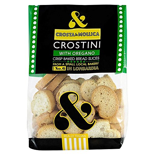 Crosta & Mollica Crostini - Oregano (150g) - Packung mit 2 von Crosta & Mollica