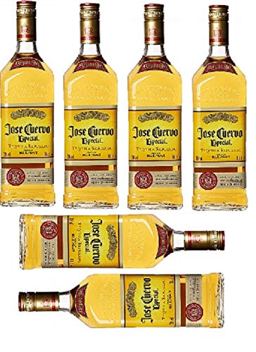 6 Flaschen a 1 Liter Cuervo Especial Reposado Tequila Großpackung 38% Vol. von Cruevo Especial Reposado