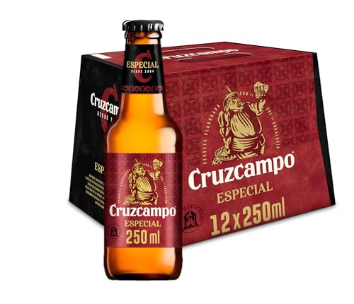 Bier Cruzcampo Especial 12x25cl (Pack 12 Flaschen) von Cruzcampo