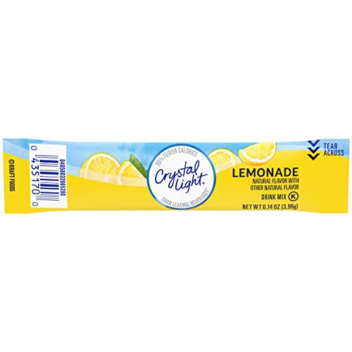 Crystal Light On-The-Go Limonade, 4 g, Box mit 10 Stück von Crystal Light