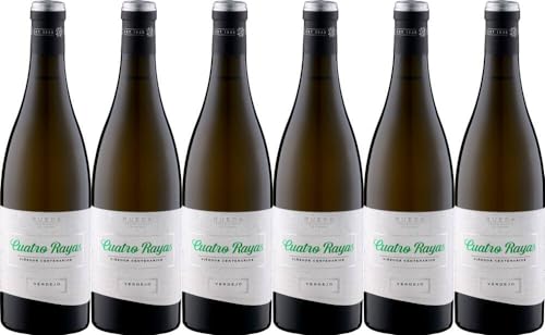 6x Cuatro Rayas Viñedos Centenarios Verdejo 2023 - Cuatro Rayas, Rueda - Weißwein von Cuatro Rayas