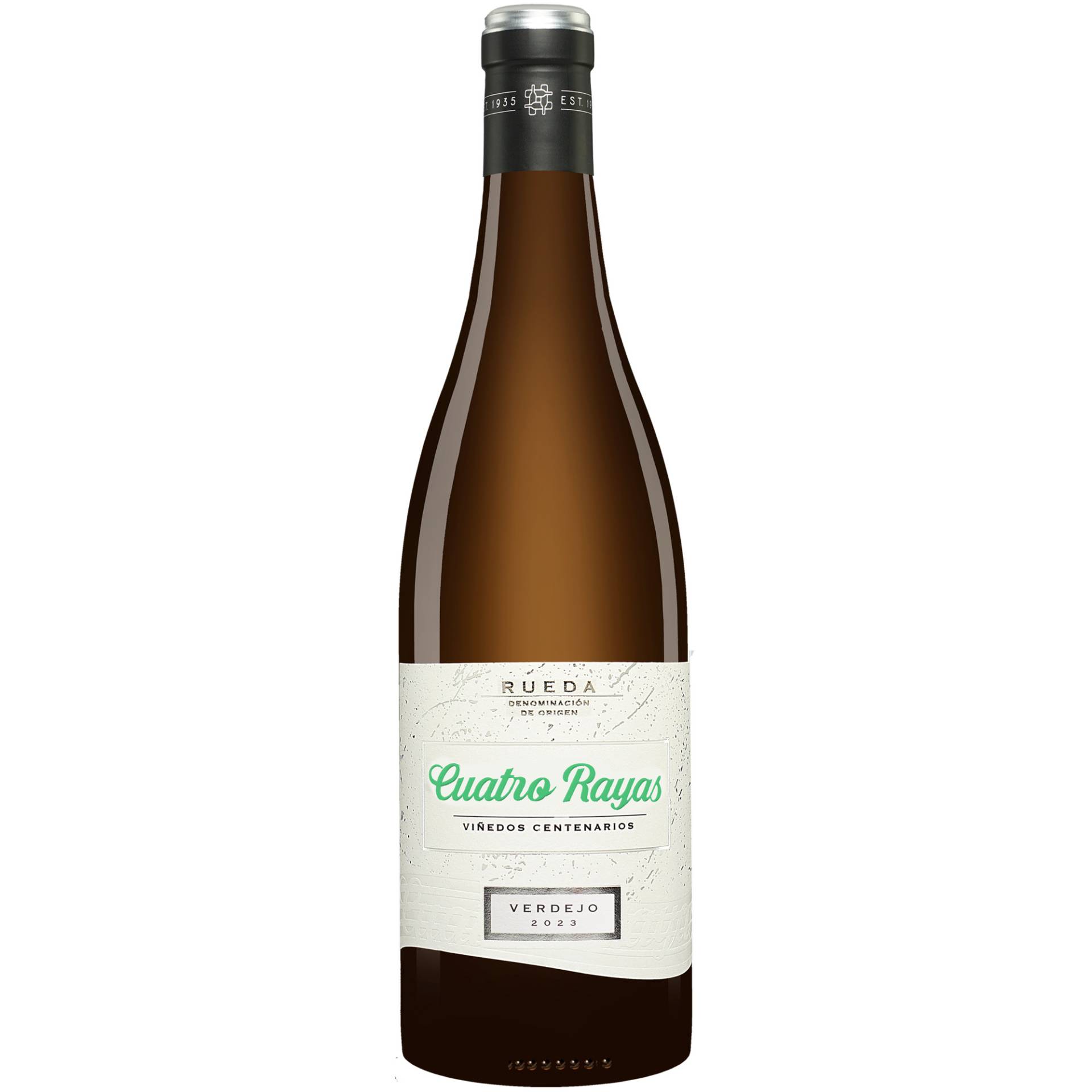 Cuatro Rayas »Viñedos Centenarios« Verdejo 2023  0.75L 12.5% Vol. Weißwein Trocken aus Spanien von Cuatro Rayas