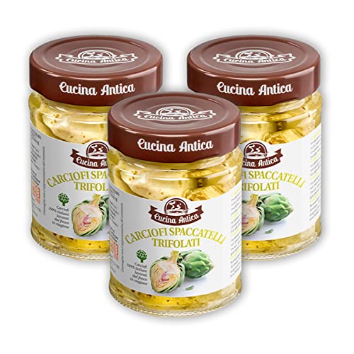 Cucina Antica - Artischocken Spaccatelli Trifolati - 3 Gläser à 230 g von Cucina Antica