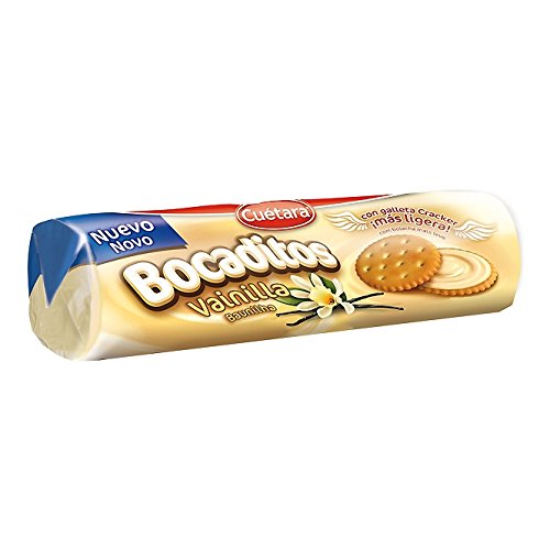 Galletas Cuetara Bocaditos Rellena De Crema De Vainilla 150gr von Cuétara