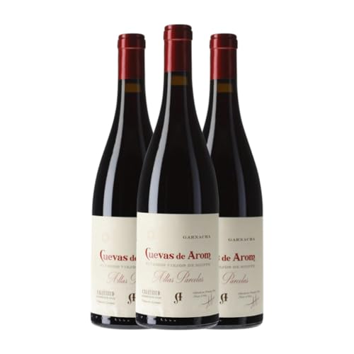 Cuevas de Arom Altas Parcelas Grenache Calatayud 75 cl Rotwein (Karton mit 3 Flaschen von 75 cl) von Cuevas de Arom