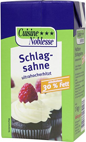 Cuisine Noblesse H-Schlagsahne 30 prozent, 1er Pack (1 x 1 kg) von Cuisine Noblesse