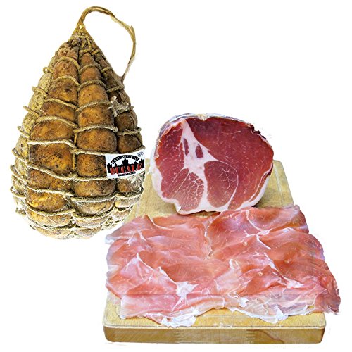 CULATELLO DI ZIBELLO Halber,kg.1,9 vakuumverpackt von Culatello di Zibello DOP