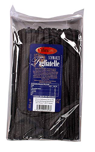 Culinaria BioFeinkost, Culinaria Schwarze Tagliatelle 500g von Culinaria