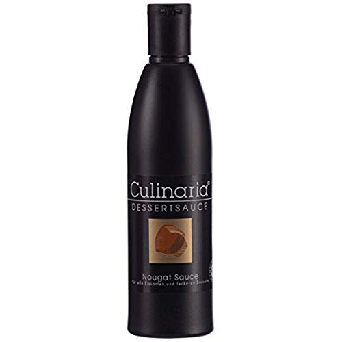 Culinaria Dessert Nougat Sauce für alle Eissorten und Dessert 250ml von Culinaria