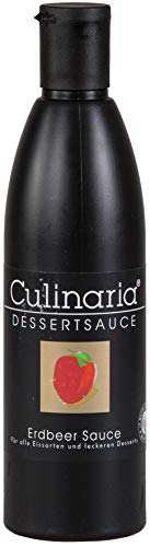 Dessert Erdbeer Sauce für alle Eissorten und Dessert 250ml von Culinaria