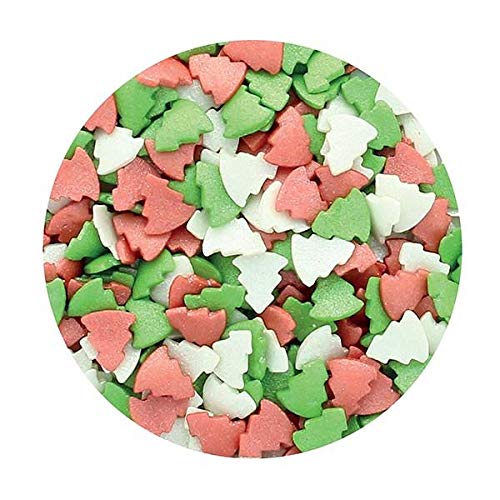 Christmas Tree Sprinkle Mix - 60g von Culpitt