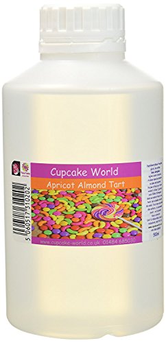 Cupcake World Intensiver Aromen Aprikosen- und Mandeltorte, 1er Pack (1 x 0.5 l) von Cupcake World