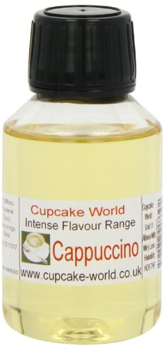 Cupcake World Intensiver Aromen Cappuccino, 1er Pack (1 x 100 ml) von Cupcake World