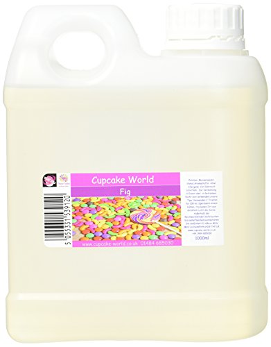 Cupcake World Intensiver Aromen Feigen, 1er Pack (1 x 1 l) von Cupcake World