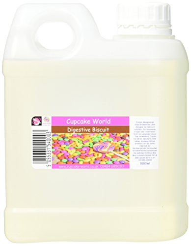 Cupcake World Intensiver Aromen Keks, 1er Pack (1 x 1 l) von Cupcake World