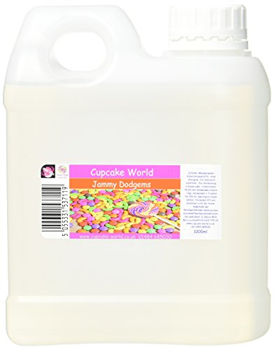 Cupcake World Intensiver Aromen Kekse mit Marmeladefuellung, 1er Pack (1 x 1 l) von Cupcake World