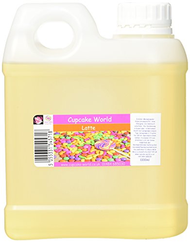 Cupcake World Intensiver Aromen Latte, 1er Pack (1 x 1 l) von Cupcake World