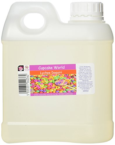 Cupcake World Intensiver Aromen Litschi , 1er Pack (1 x 1 l) von Cupcake World