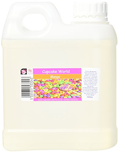 Cupcake World Intensiver Aromen Mango, 1er Pack (1 x 1 l) von Cupcake World