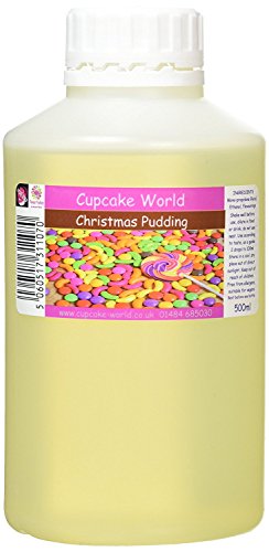 Cupcake World Intensiver Aromen Plumpudding, 1er Pack (1 x 500 ml) von Cupcake World