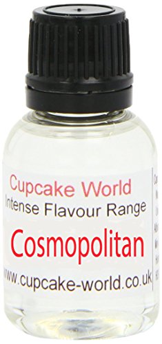 Cupcake World Intensiver Aromen Preiselsbeer/Limone/Orange, 1er Pack (1 x 100 ml) von Cupcake World