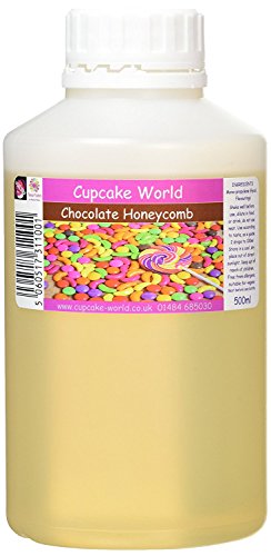 Cupcake World Intensiver Aromen Schokoladen-Honigwabe, 1er Pack (1 x 500 ml) von Cupcake World