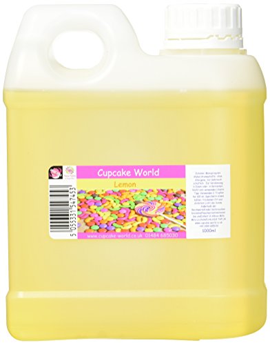 Cupcake World Intensiver Aromen Zitrone, 1er Pack (1 x 1 l) von Cupcake World