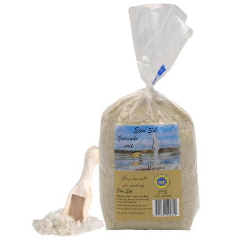 Etin sel Keltisches Meersalz 1KG Grobes keltisches Meersalz - Nicht Bio, Fleur de Sel, Himalaya, Himalaya-Salz, Biologisch Fein - Mineralien - Herbamare - Seasalt - Punjab Pakistan - Celtic Sea Salt von Cupplement