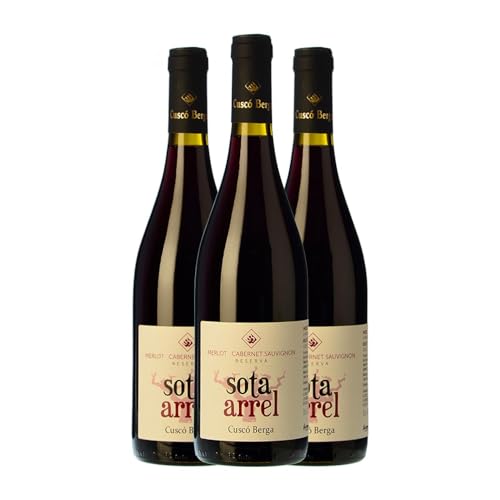 Cuscó Berga Sota Arrel 75 cl (Schachtel mit 3 Flaschen von 75 cl) von Distribuidor