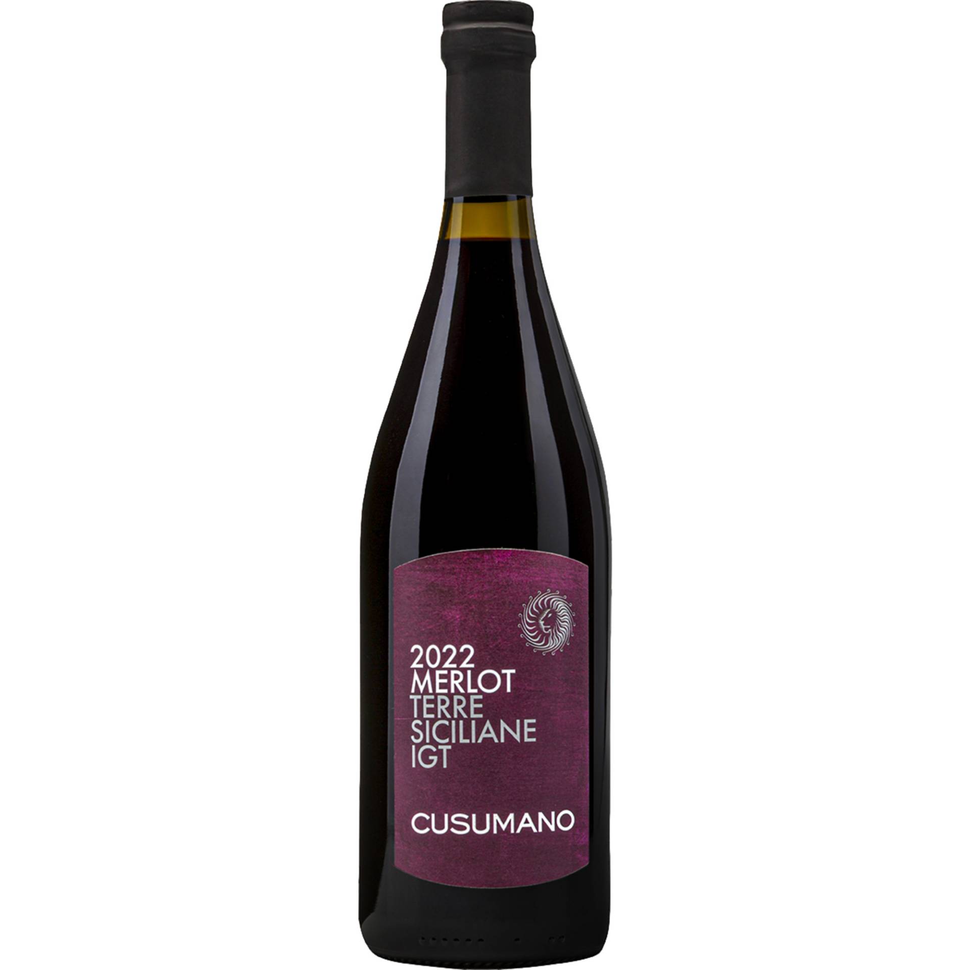 Cusumano Merlot, Terre Siciliane IGP, Sizilien, 2022, Rotwein von Cusumano srl ,   IT 90047 Partinico (PA)