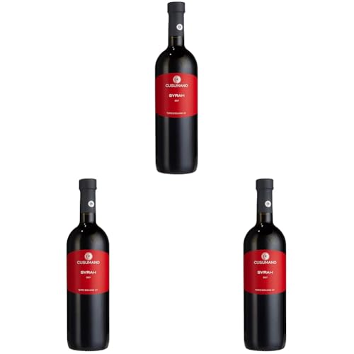 Cusumano - Terre Siciliane - Syrah - 2019 - (1 x 0.75 l) (Packung mit 3) von Cusumano