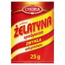 CYKORIA Zelatyna spozywcza wieprzowa 25G von Cykoria