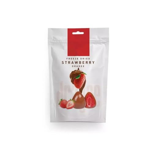 Gefriergetrocknete Erdbeeren mit Vollmilch Schokolade - Freeze Dried Strawberry Covered je 80g von Cyngert