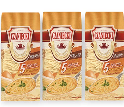 3x250g Czarniecki Nudel Krajanka 5-jajeczny von Czaniecki