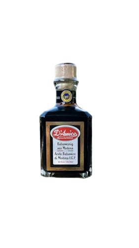 D'Amico Spezialitäten Premium Aceto Balsamico di Modena I.G.P 250 ml - hohe Dichte - ohne Zusatzstoffe von D'Amico Spezialitäten