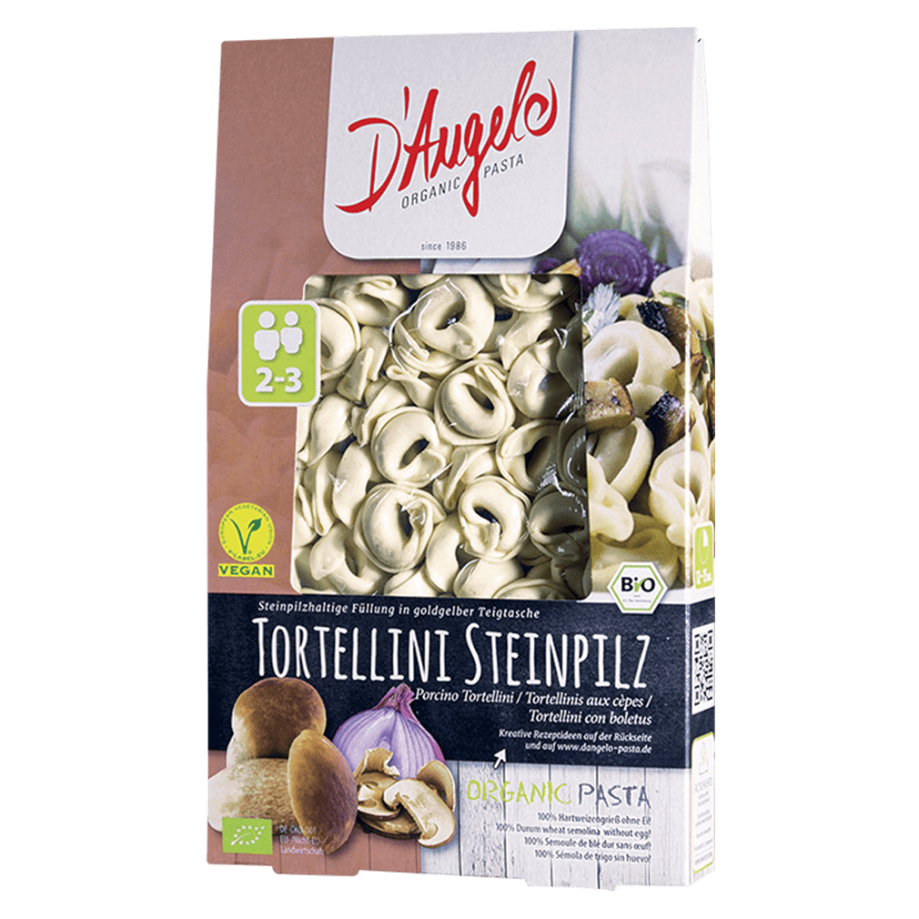 Bio Tortellini Steinpilz 250g von D'Angelo