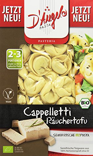 D`Angelo Cappalletti Tofu, semifrische Teigware, 5er Pack (5 x 250 g) von D'Angelo