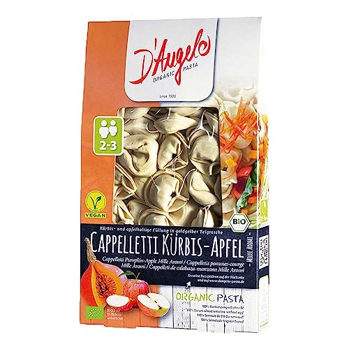 D'Angelo - Cappelletti Kürbis-Apfel Mille Aromi - 0,25 kg - 10er Pack von D'Angelo