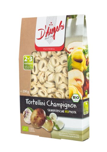 D`Angelo Tortellini Champignon, 5er Pack (5 x 250 g) - Bio von D'Angelo