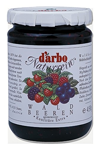 Darbo Naturrein Konfitüre - Waldbeeren - 450 g von Darbo