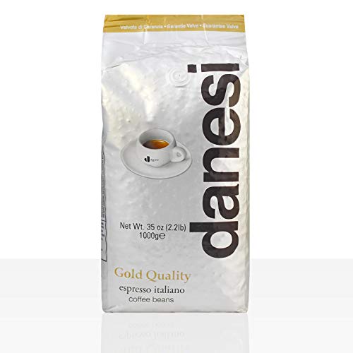 Danesi Caffe Oro Espresso 12 x 1kg ganze Bohne, Gold Quality, 100% Arabica von D DANESI CAFFÈ