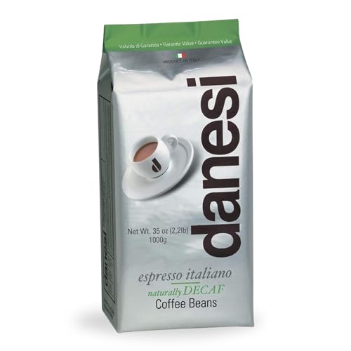 Danesi Decaffeinato (Entkoffeiniert), Bohne, 1er Pack (1 x 1 kg) von D DANESI CAFFÈ