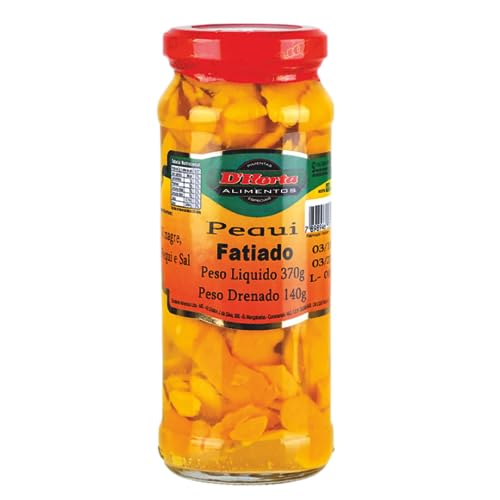 Pequi-Fruchtstücke, Glas 310g (Abtropfgewicht 140g) - Pequi Fatiado D´HORTA 310g von D´HORTA