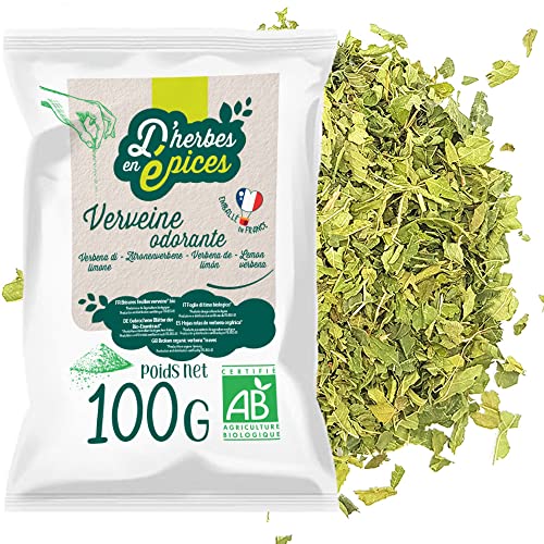 D'HERBES EN EPICES | Bio Eisenkraut gebrochen 100g | Kräutertee und Aufguss in großen Mengen | Zertifiziert bio von D herbes en épices