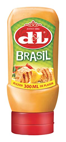 D&L Belgische Gourmet - Brasil Sauce in der Squeeze-Flasche, 4er Pack (4 x 300 ml) von D&L