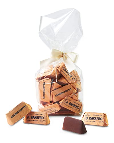 D. Barbero Haselnuss Praline Gianduiotti mit Piemont-Nüsse IGP (200GR) von D. Barbero