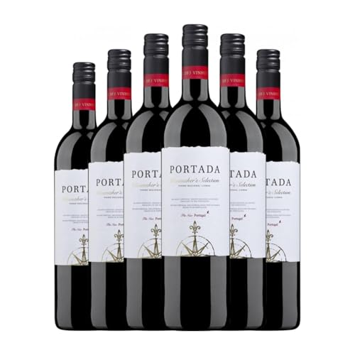 D.F.J. José Neiva Correia Portada Tinto Vinho Regional de Lisboa 75 cl Rotwein (Karton mit 6 Flaschen von 75 cl) von D.F.J. Vinhos José Neiva Correia